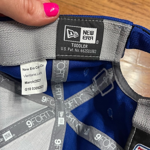 New York Giants Toddler/kids hat NWOT - Picture 2 of 3